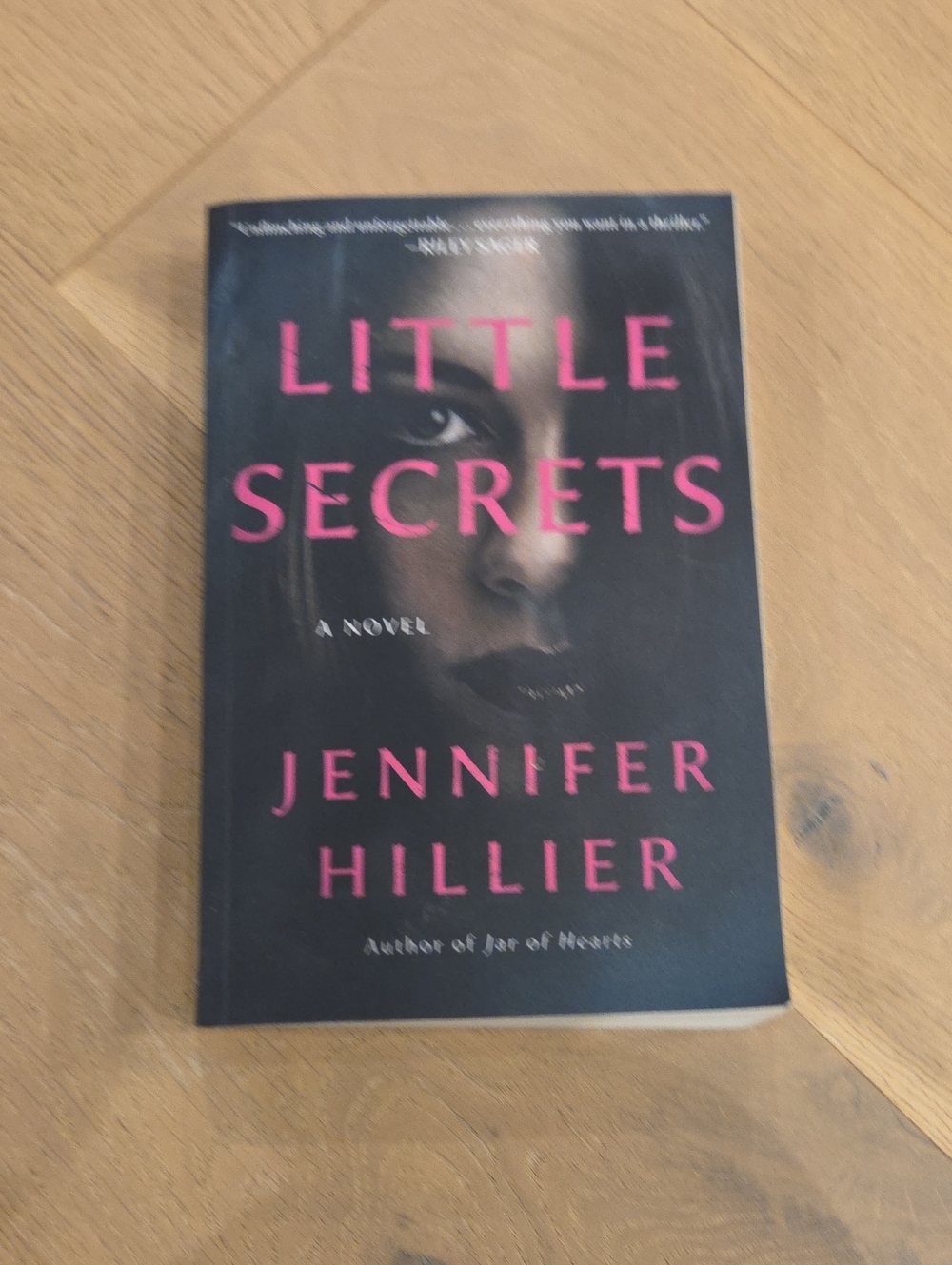 Little Secrets by Jennifer Hillier - Pink & Black Cover